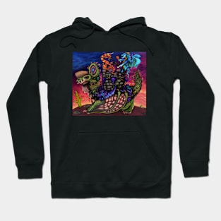 Triad of the radiant cactus Tower Dragons Hoodie